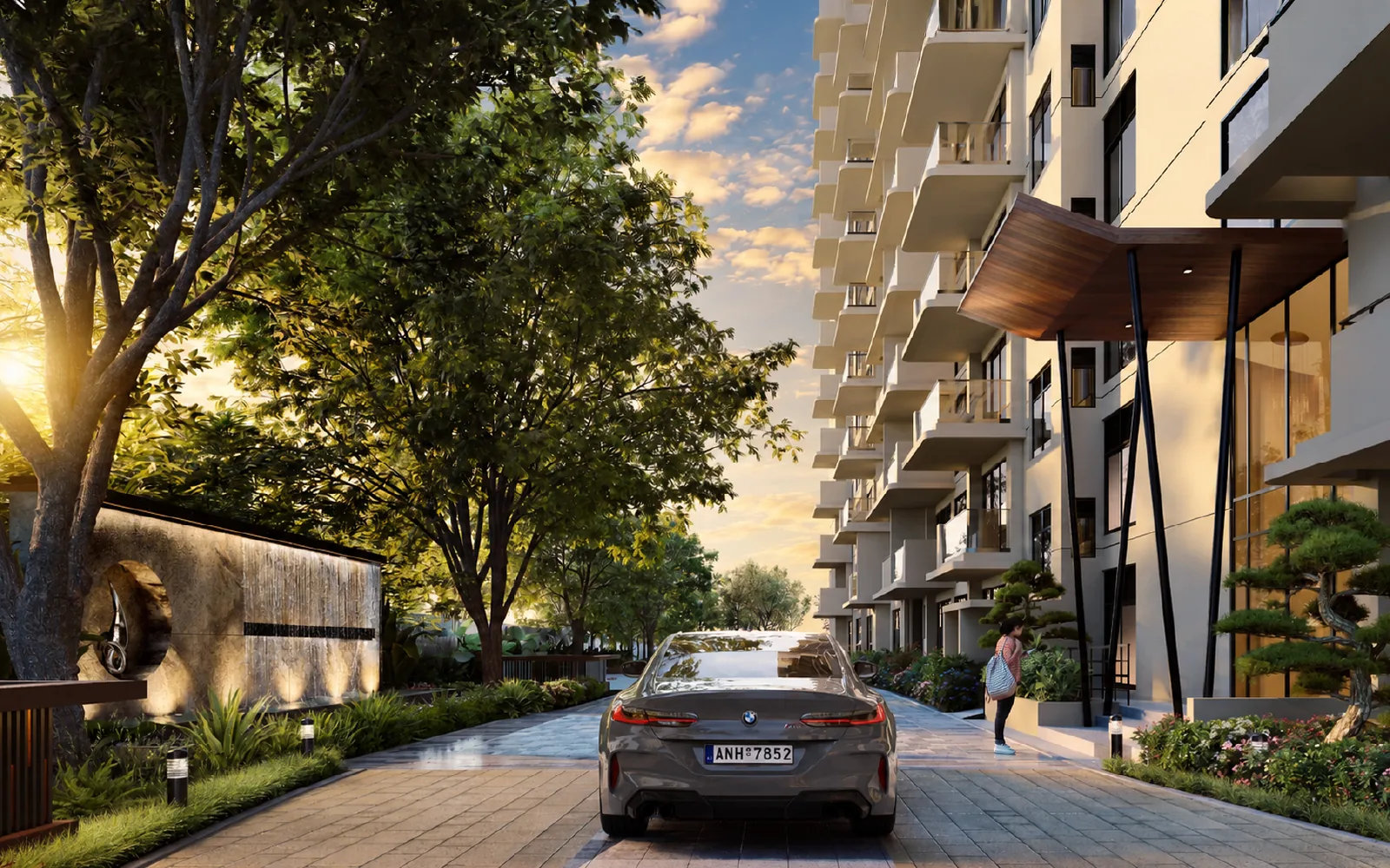 After: the finished render